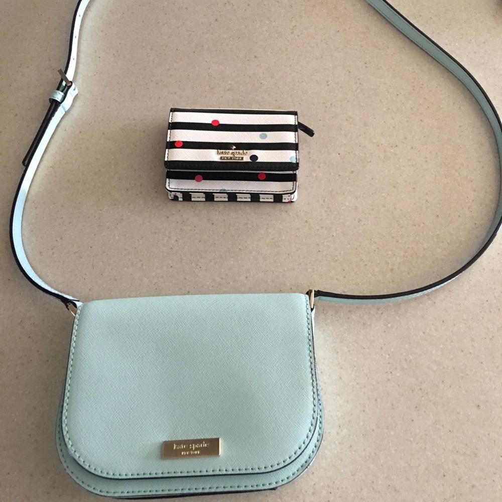 Kate spade purse and small wallet